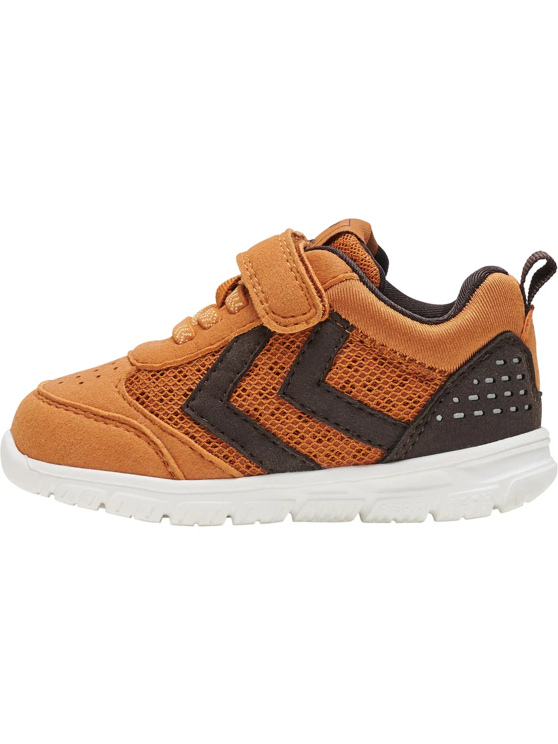 Детские кроссовки с липучкой Crosslite Winter Hummel, Schokoladenfarben