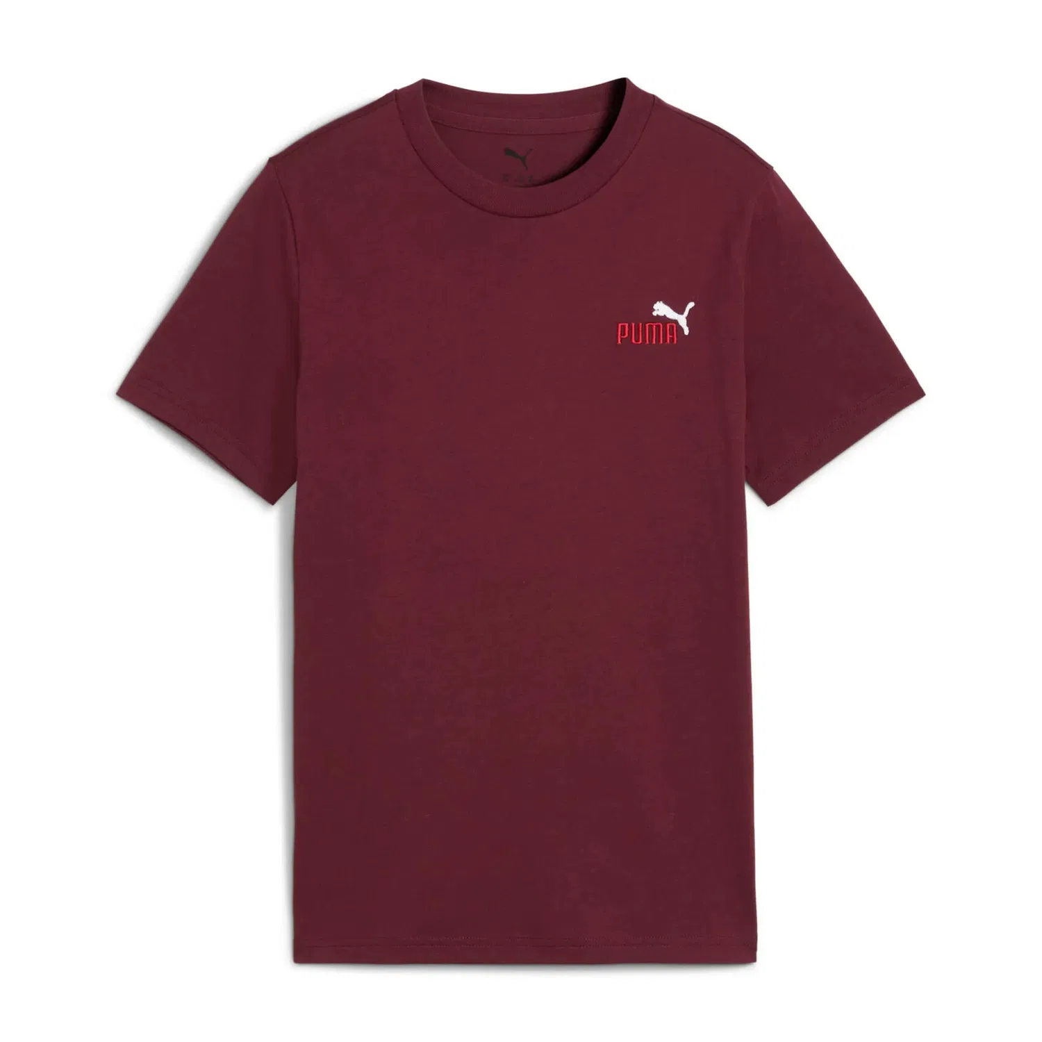 Детская футболка с принтом ESS 2 COLOR Small No.1 Logo Tee B Puma, Rot Weiss