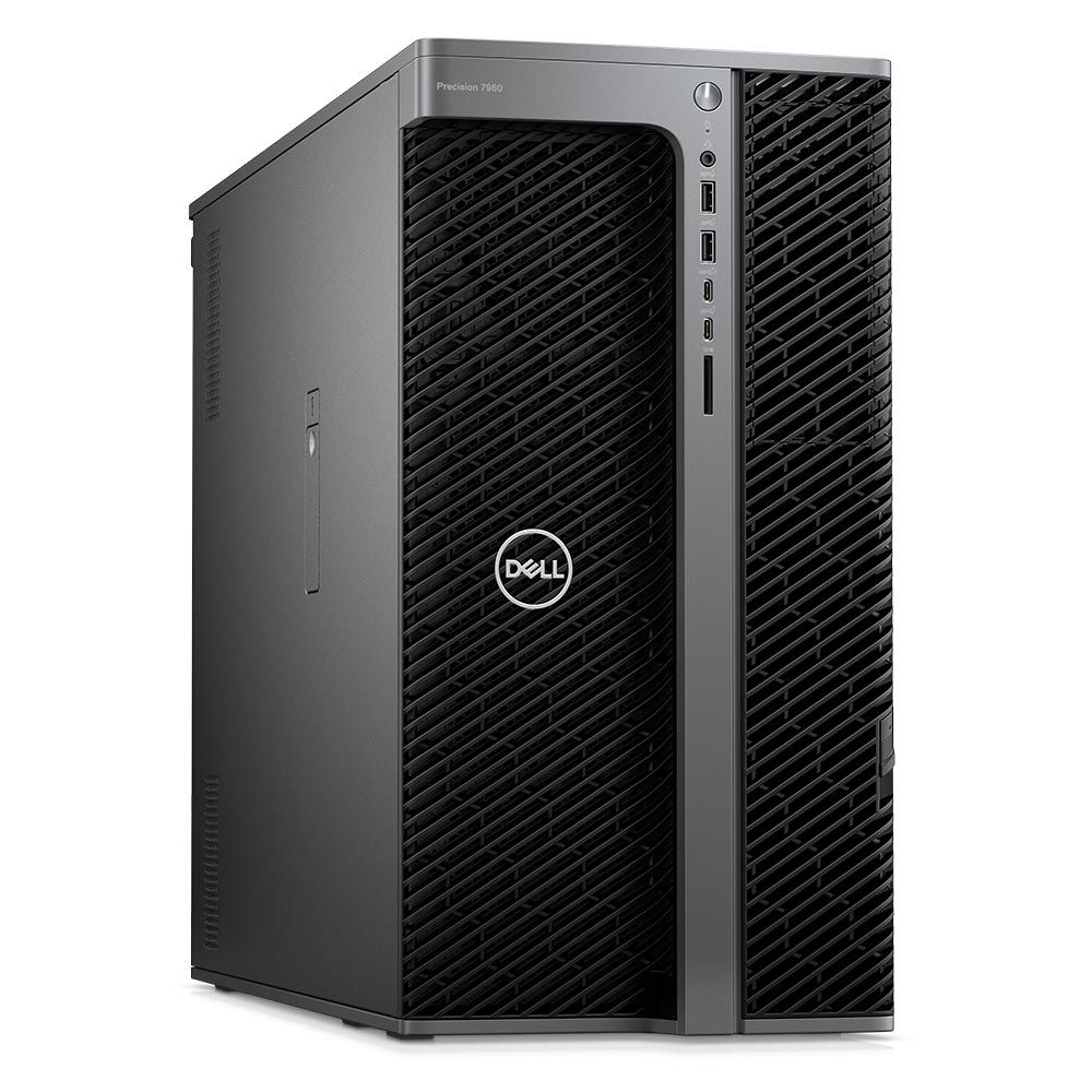 

Системный блок Dell Precision T7960, 32Гб/512Гб + 2Тб, Intel Xeon w5-3423, RTX 3060 (12 Гб), черный
