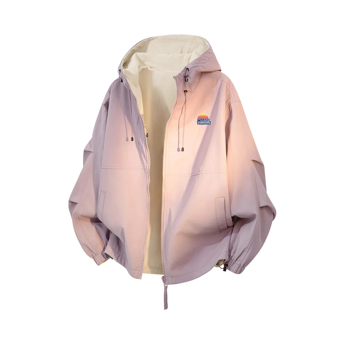 Детская куртка-софтшелл с капюшоном MostwantedLab, Taro Purple