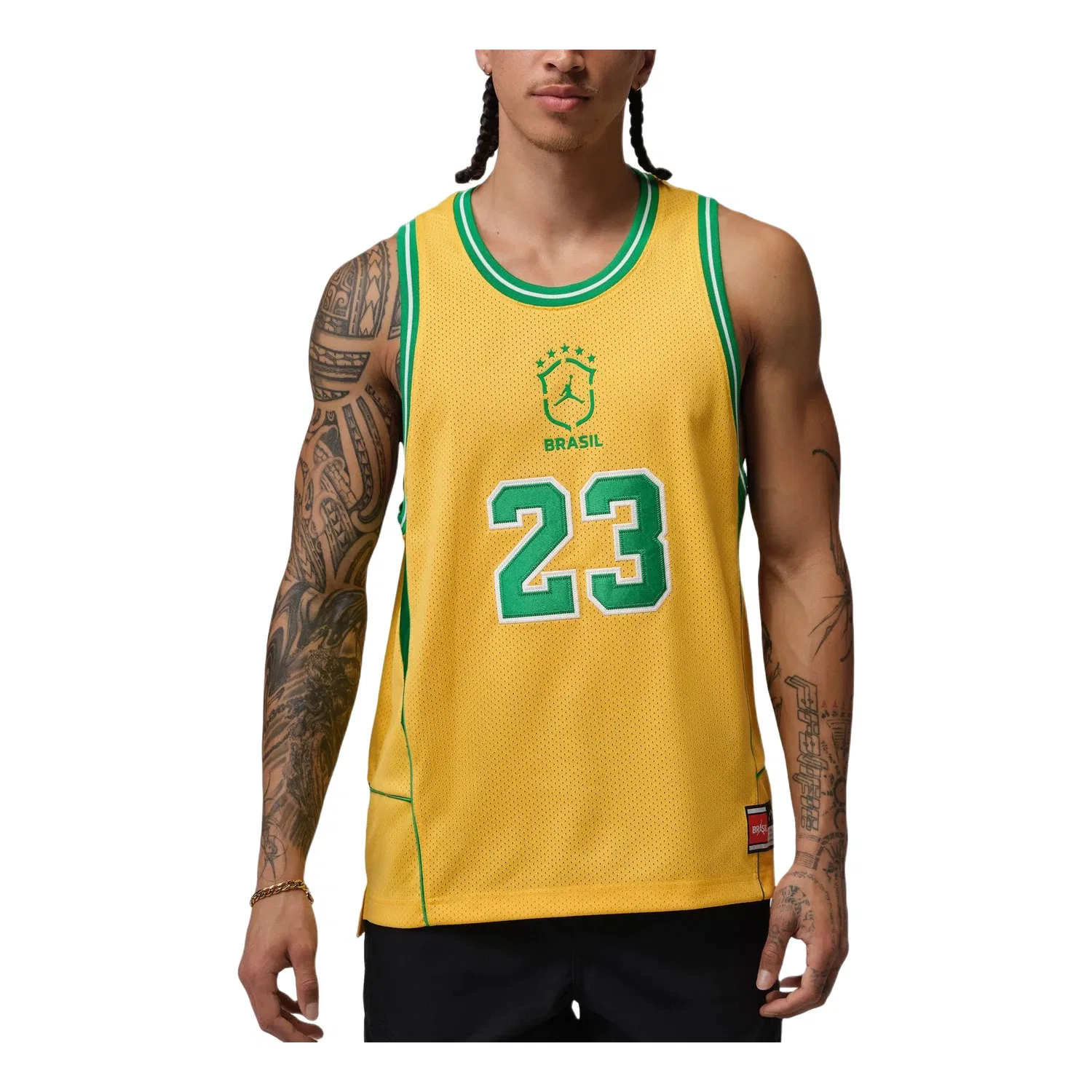 Мужская футболка-джерси Varsity Maize Lucky Green Jordan, желтый