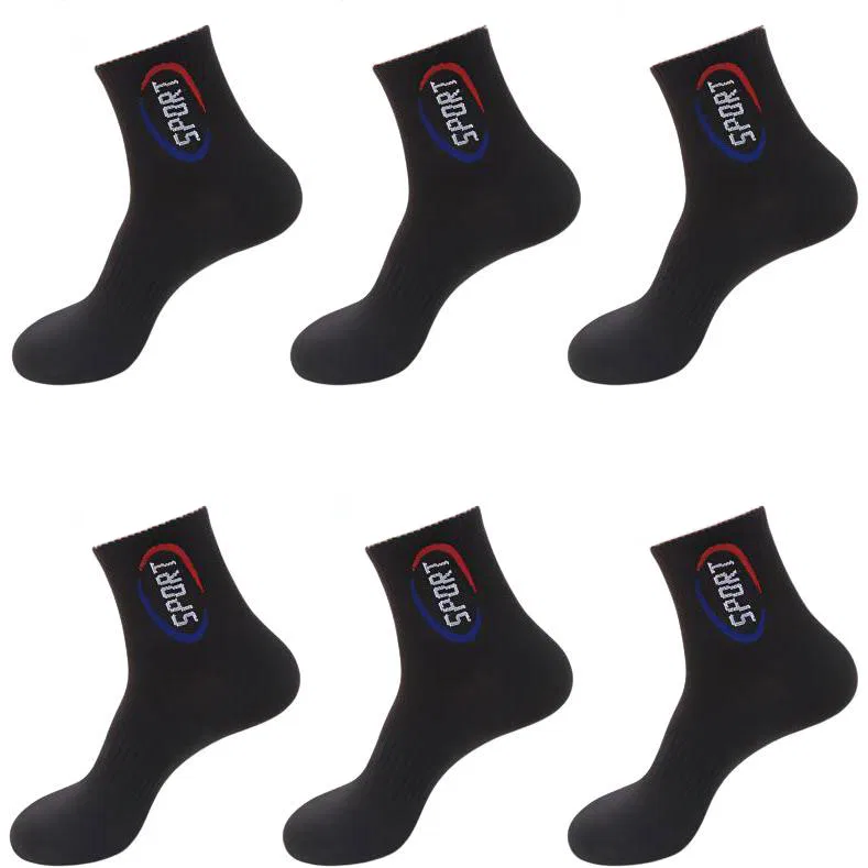Детские носки-гольфы 6 пар Lanza, Black 6 Pack
