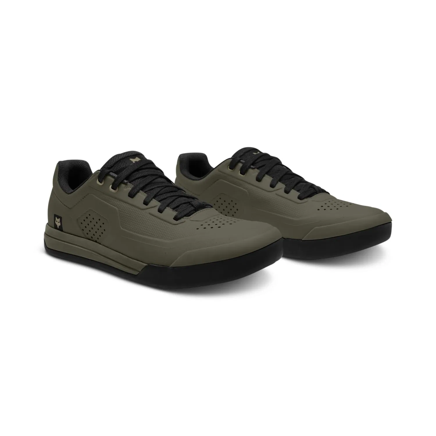 Детские туфли для мальчиков повседневные Fox Union Flat Shoes Mocha Fox Racing, Olive