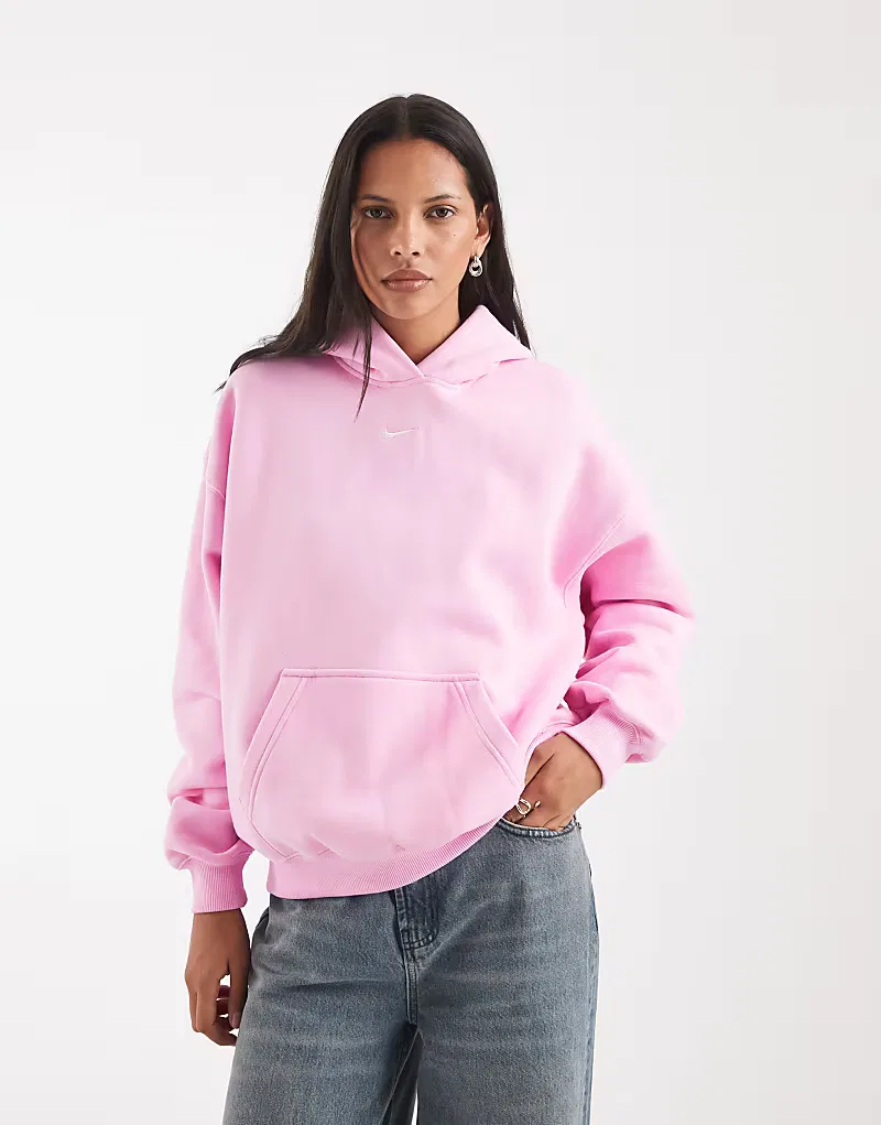 Худи Nike Studio Fleece, розовый