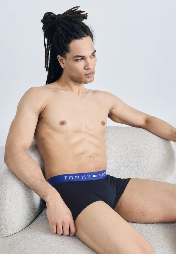 Комплект из 3 боксеров Jersey Tommy Hilfiger, синий — фото 3