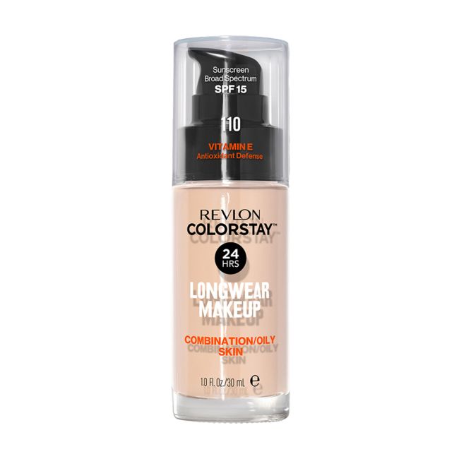 

Colorstay spf15 витамин Е стойкая тональная основа Revlon, цвет 110, 30 мл