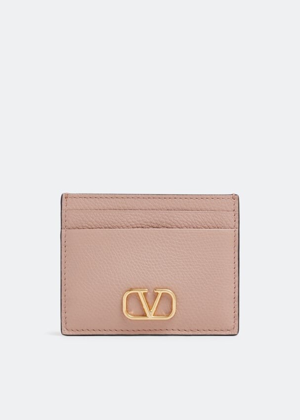 

Картхолдер VALENTINO GARAVANI VLogo Signature card case, розовый