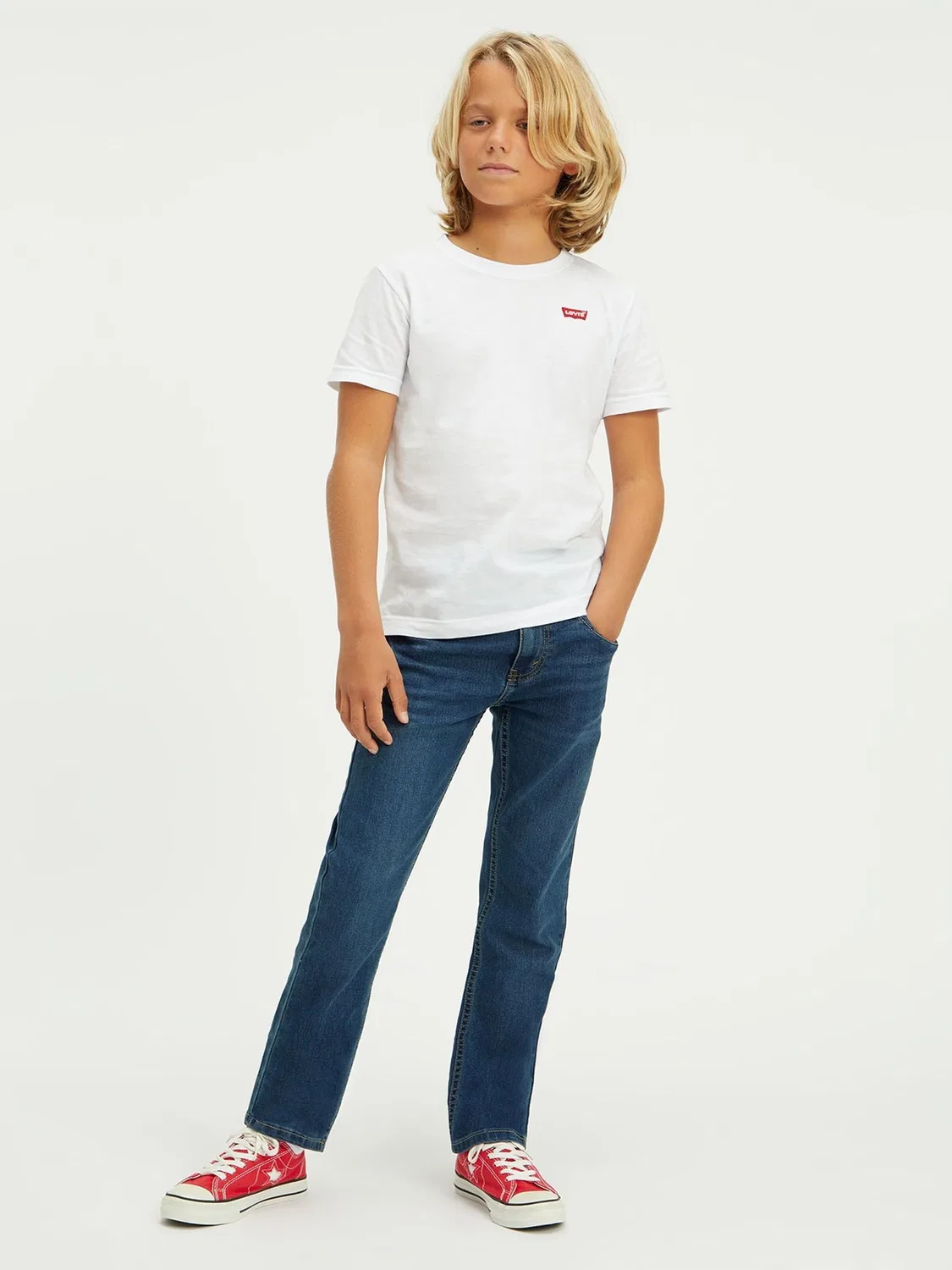 Джинсы slim fit 511 Levi's, синие — фото 2