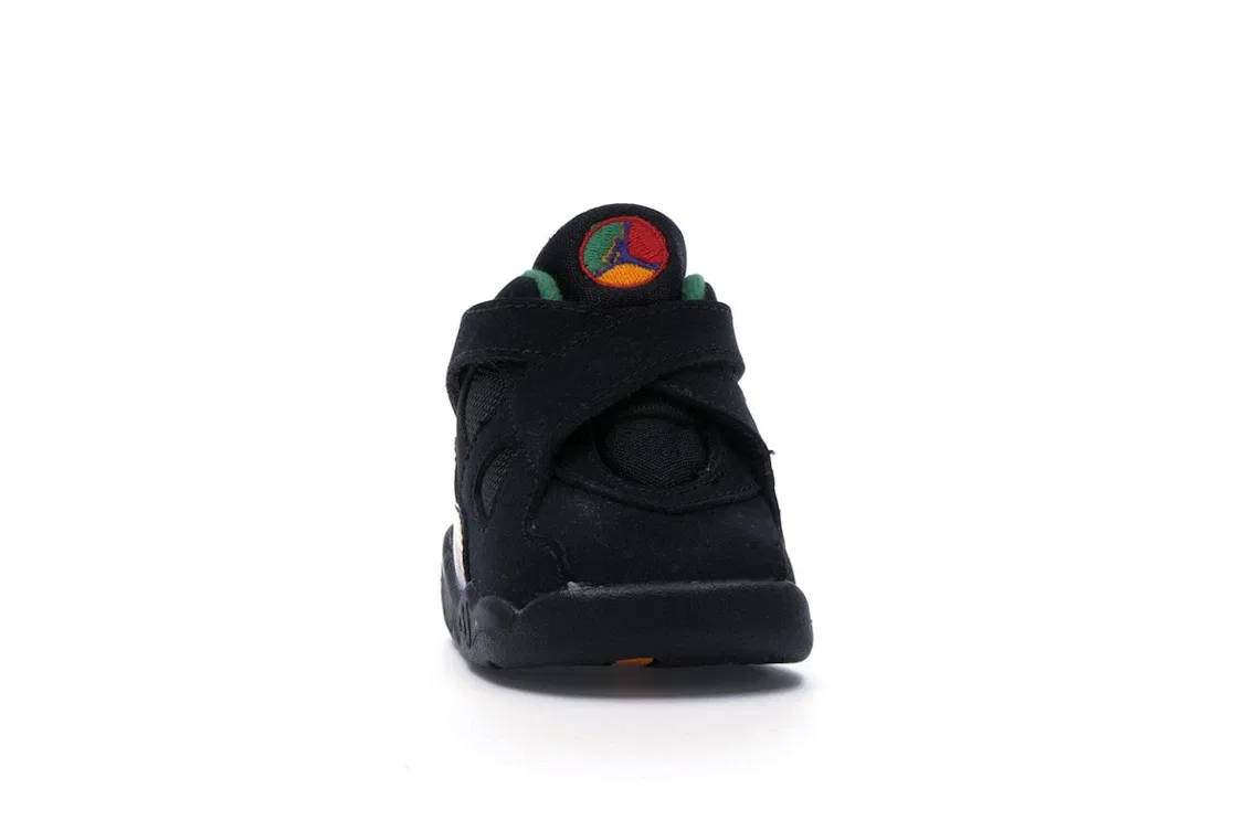 Детские кроссовки Lifestyle Jordan 8 Retro Tinker Air Raid Jordan, Black/Light Concord-Aloe Verde — фото 2