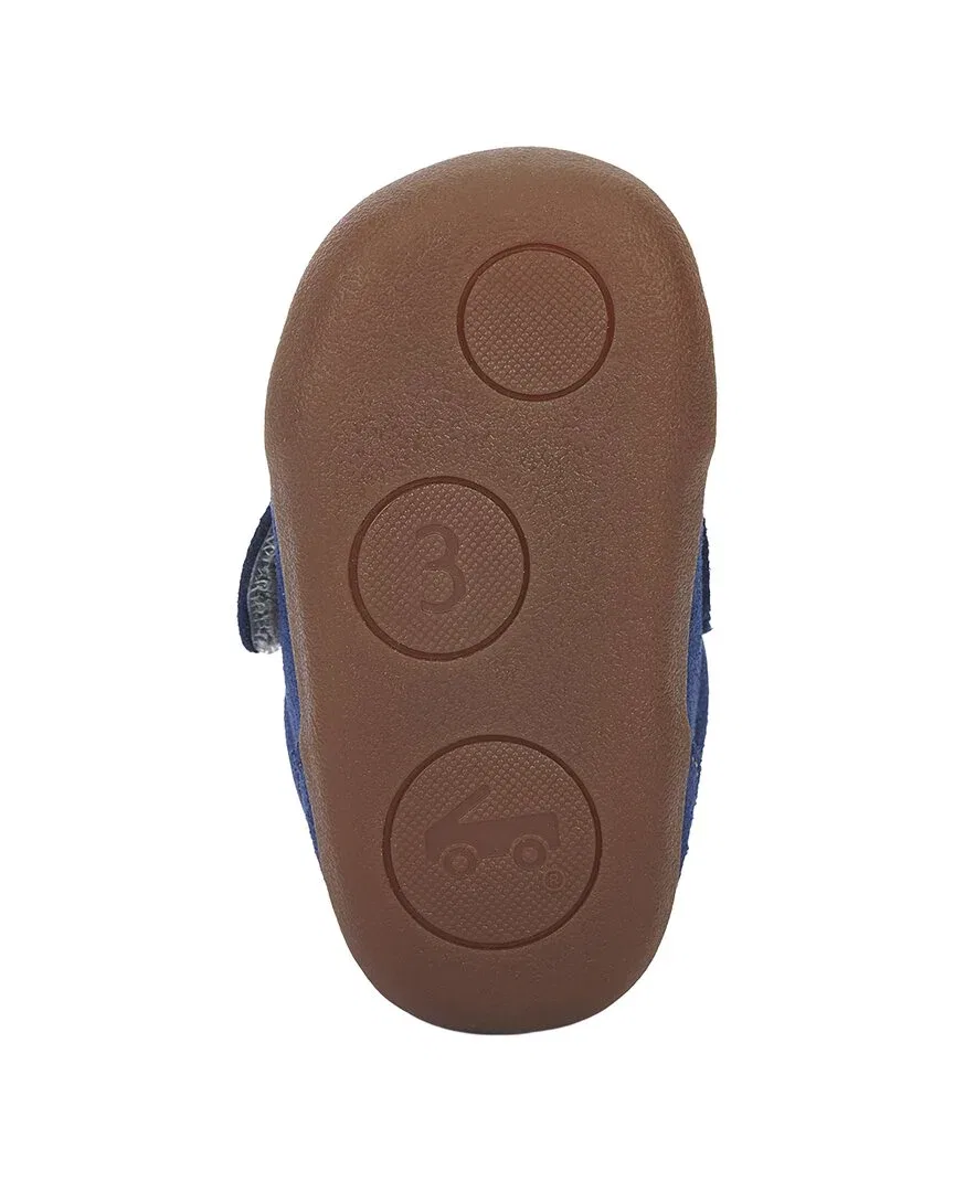 Детские кроссовки на первую обувь из замши Casey Mini See Kai Run, Navy Suede — фото 4