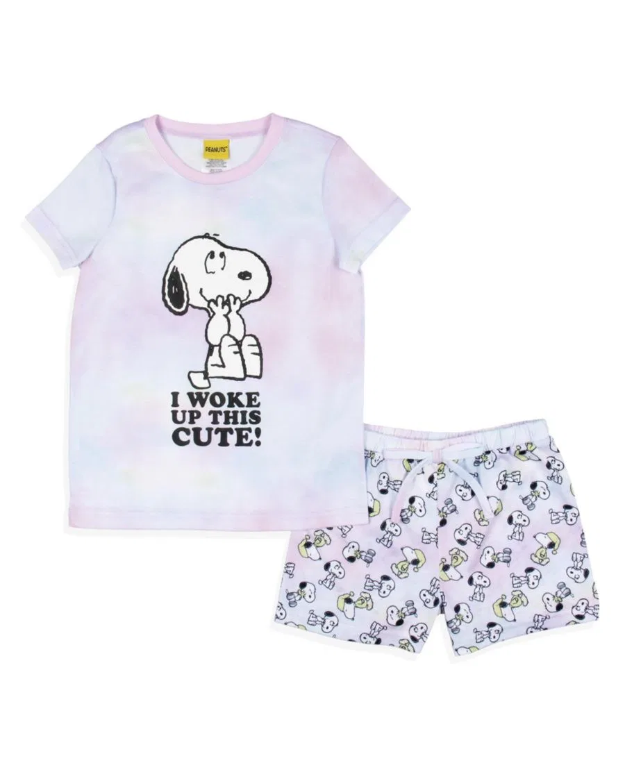 Комплект пижамы с принтом Snoopy I Woke Up This Cute Peanuts, Open Miscellaneous
