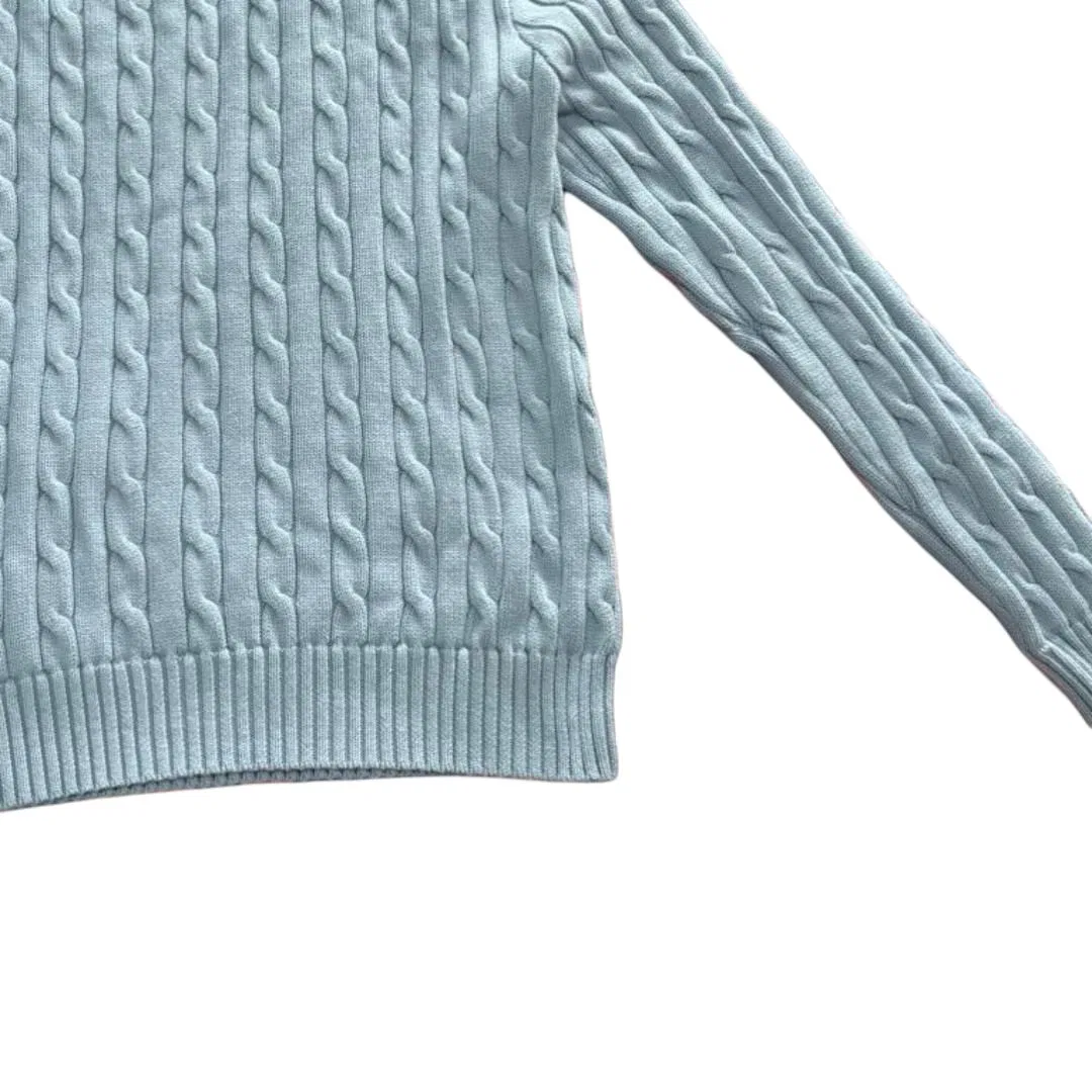 Женский трикотажный свитер с круглым вырезом Blue Polo Ralph Lauren, Blue — фото 3