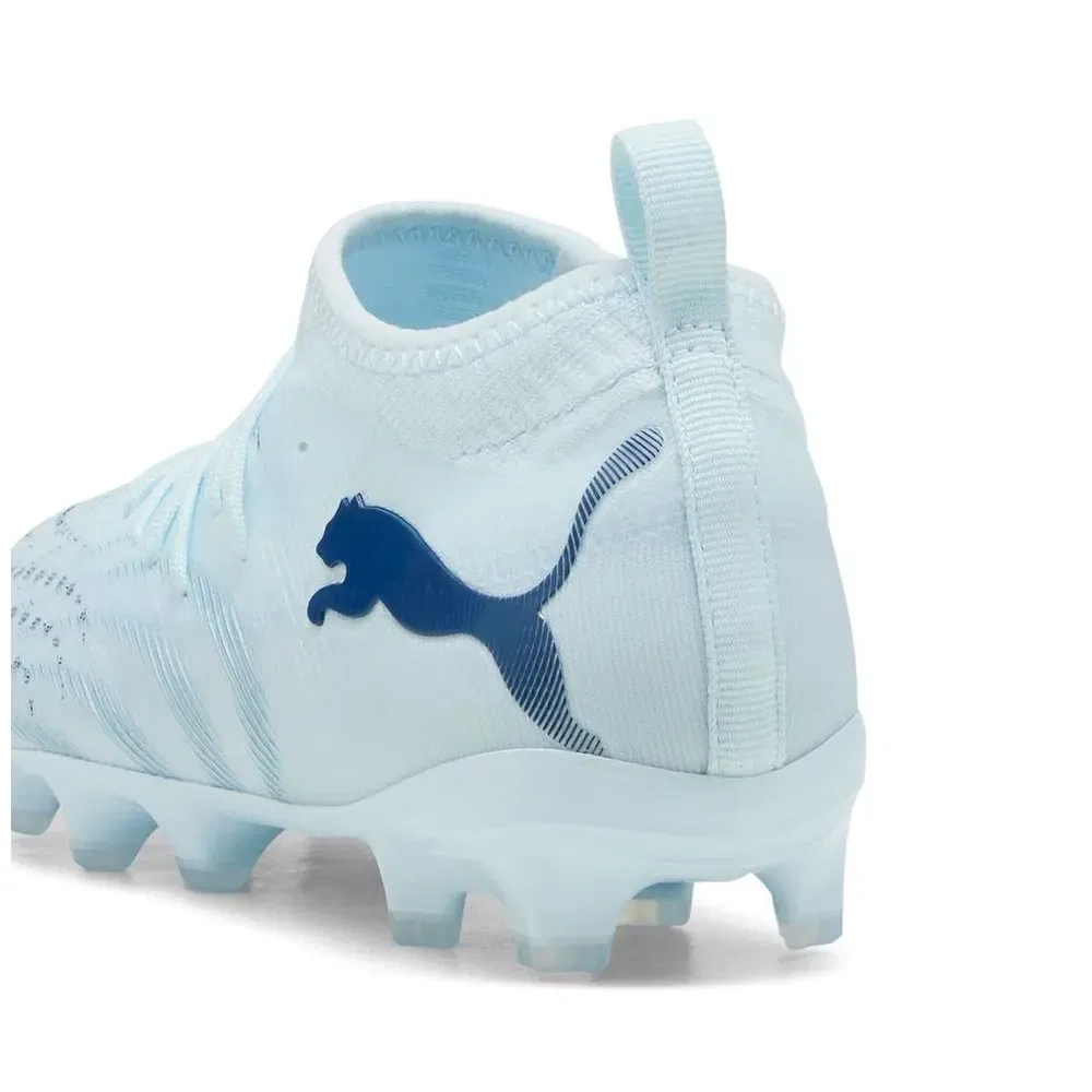 Футбольные бутсы детские Future 9 Match FG-AG JR Puma, синий — фото 2