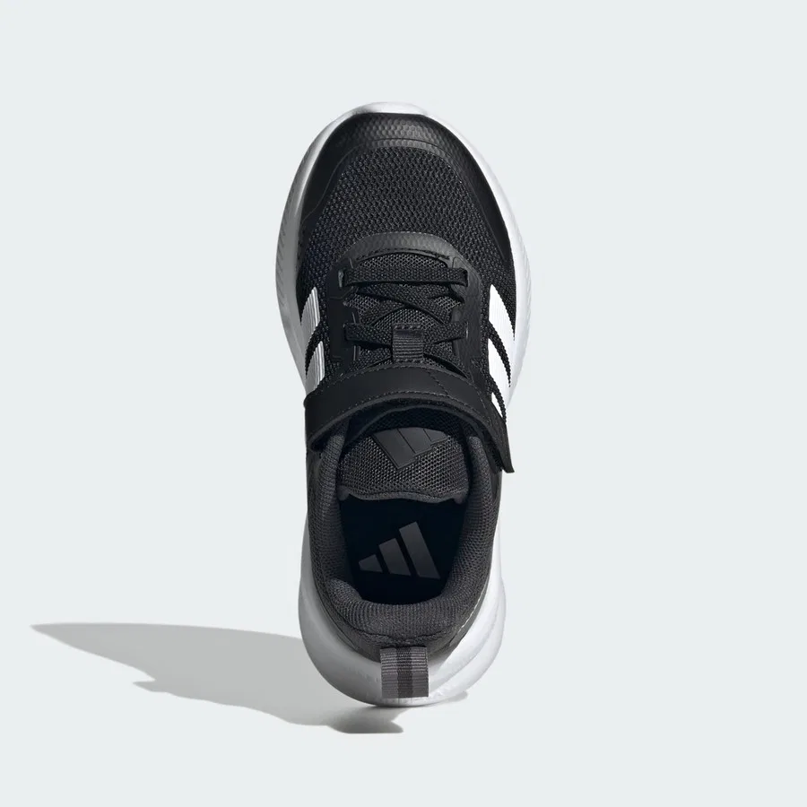 Детские кроссовки с Cloudfoam Fortarun 4.0 adidas, Черно-белый — фото 4
