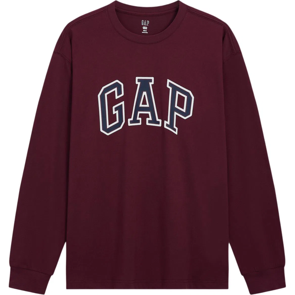 Футболка с круглым вырезом GAP, Dark Red