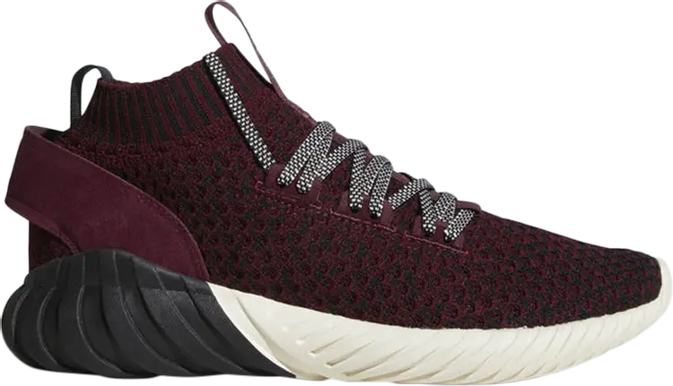 

Кроссовки Adidas Tubular Doom Sock Primeknit 'Maroon', красный