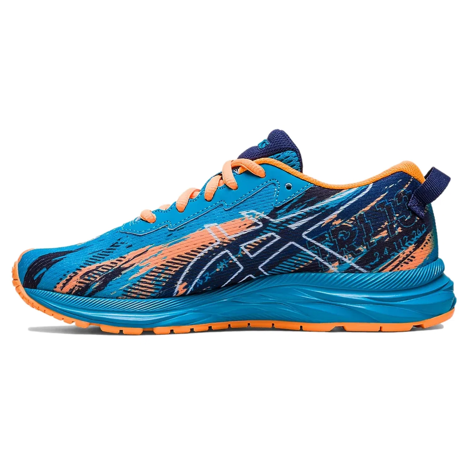 Детские кроссовки для мальчиков с сетчатым верхом Gel-noosa Tri 13 Gs ASICS, Island Blue White