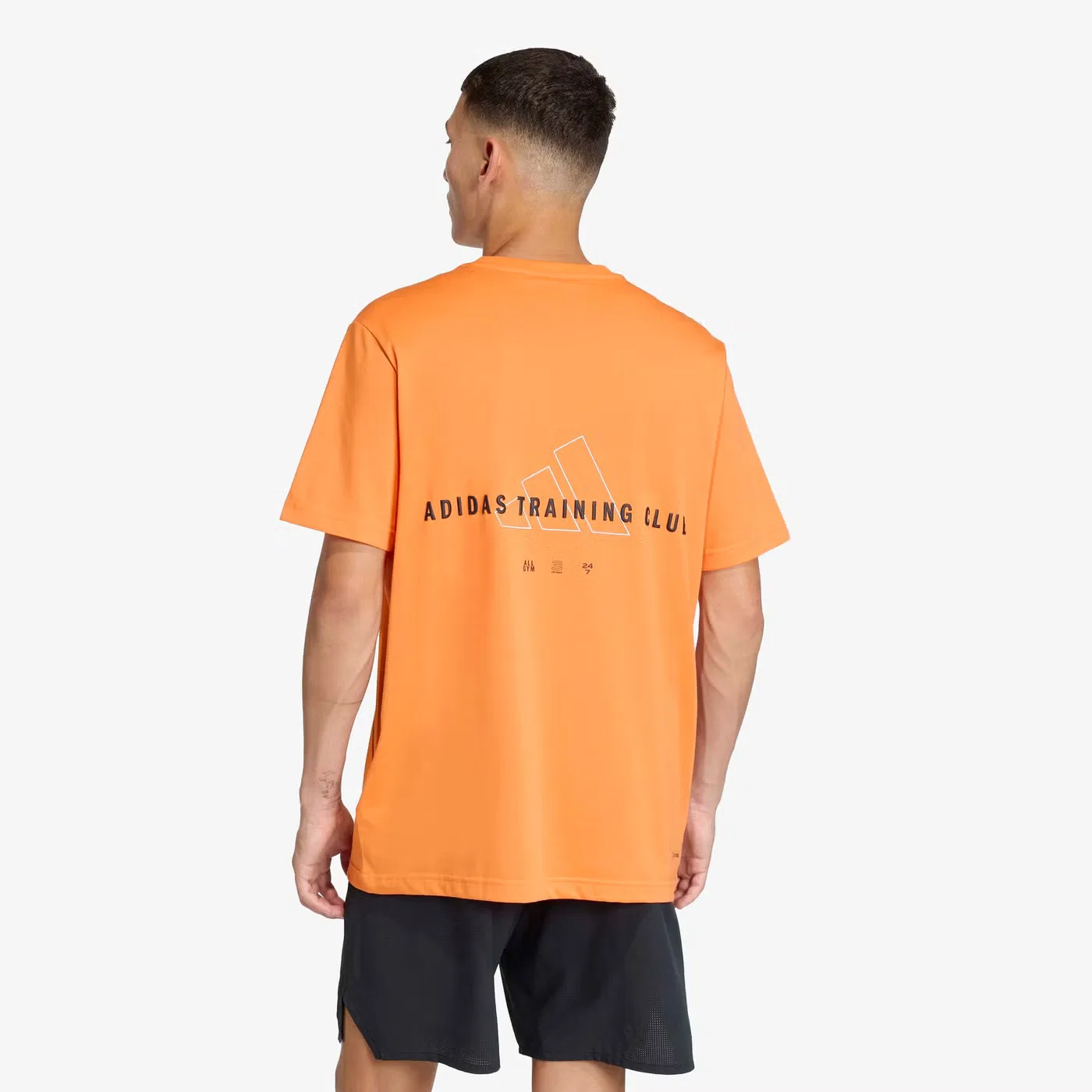 Футболка тренировочная с принтом Climacool Training Identity Graphic Adidas, оранжевый — фото 3