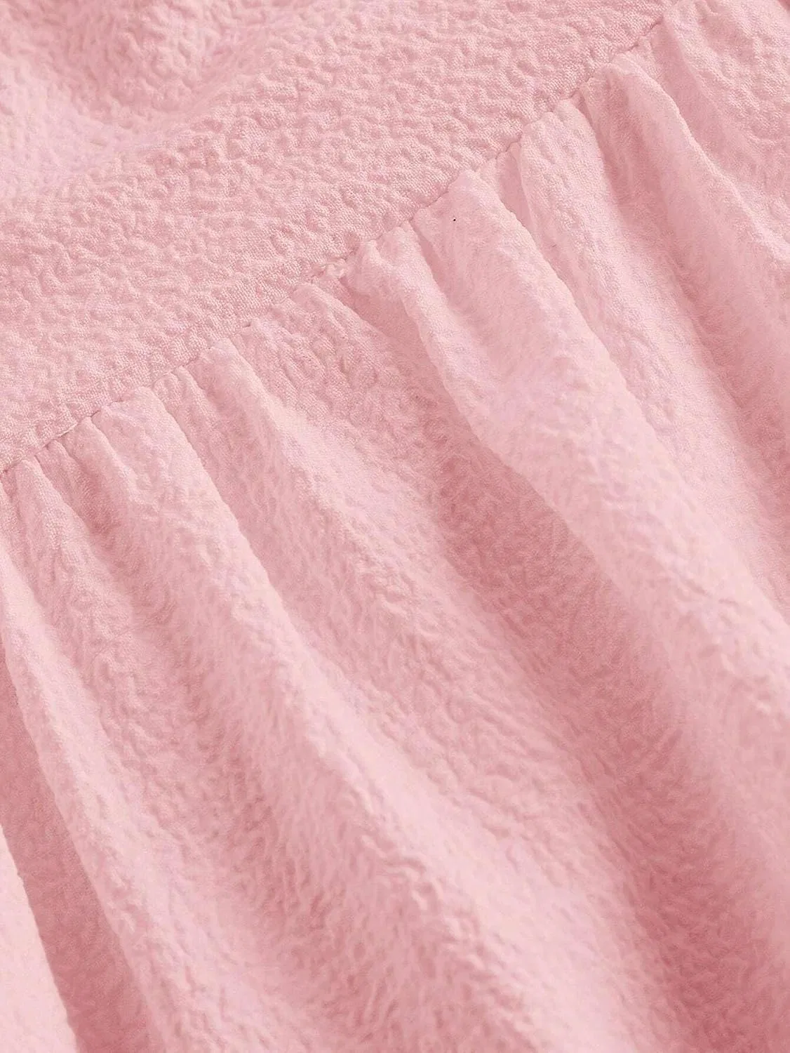 Женское миди-платье с асимметричной горловиной, Pink — фото 2