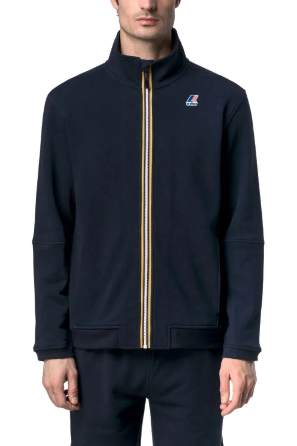 Детский свитшот с принтом Pepin Poly Cotton K-Way, Kosmosblau / Dunkelblau