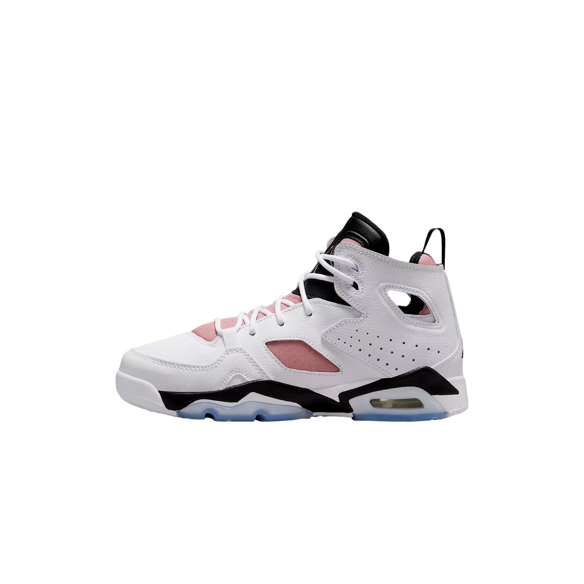 

Кроссовки Nike Jordan Flight Club '91, белые/черные - ржаво-розовые DM1685-103, для начальной школы