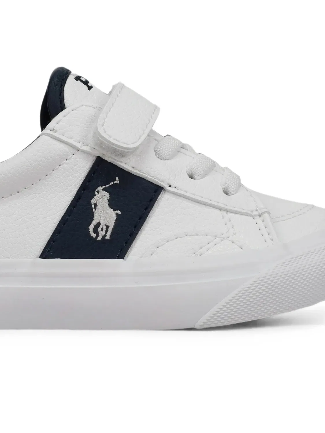 Кроссовки Polo Pony на липучках Polo Ralph Lauren Kids, белый — фото 3