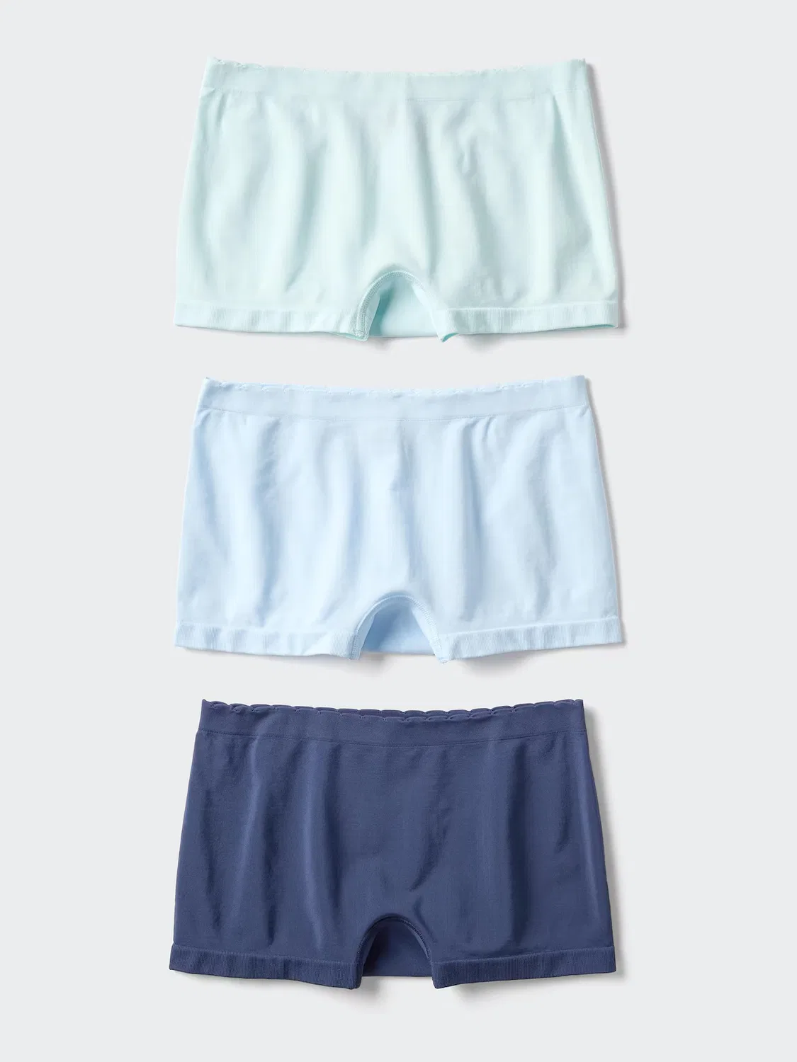 Шорты Uniqlo Airism, бесшовный комплект из 3 штук, синий