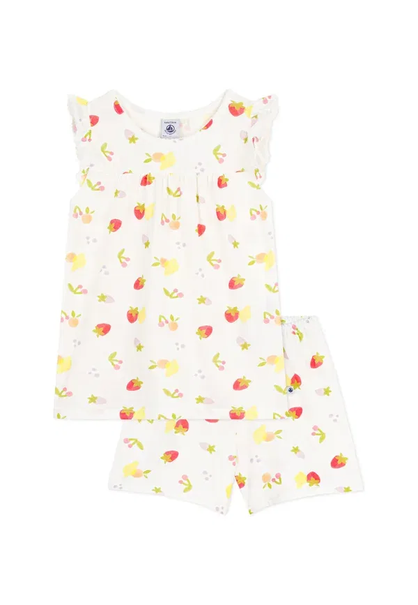 Комплект пижамы с принтом Pyjacourt Petit Bateau, marshmallow multico