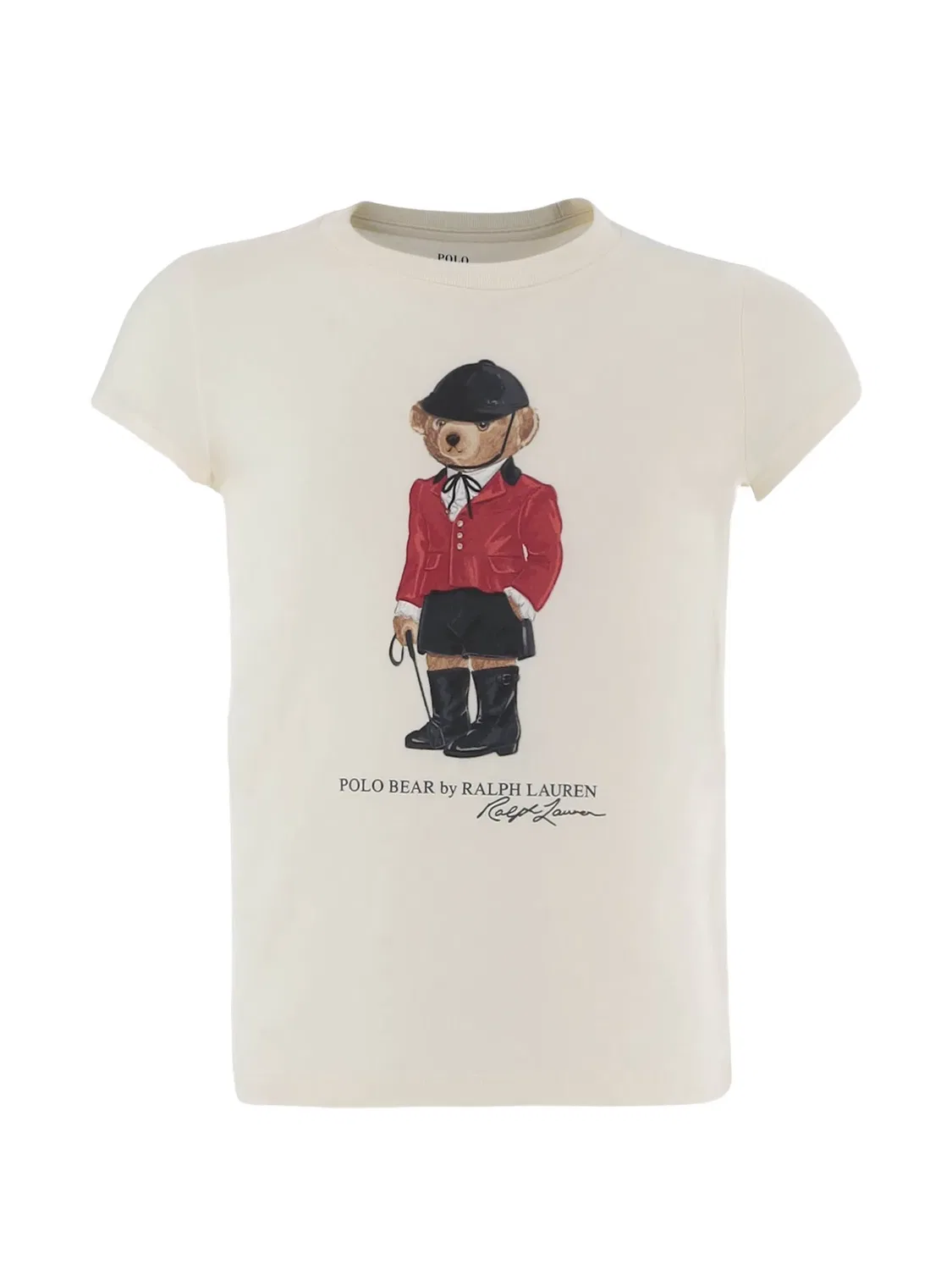 Хлопковая футболка Polo Bear Polo Ralph Lauren, нейтральные