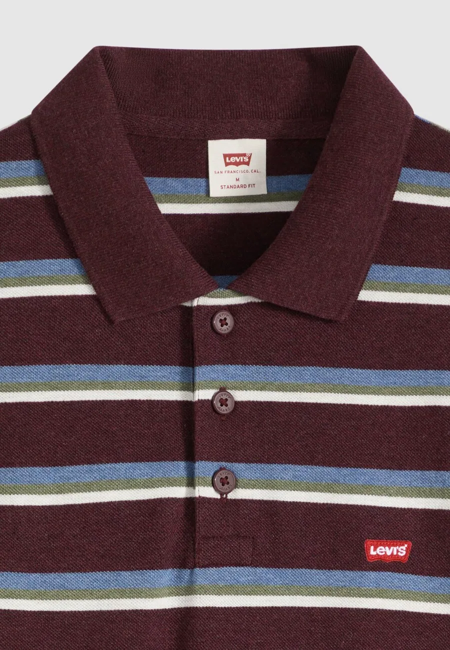 Футболка LEVI'S HM винно-красного цвета — фото 3
