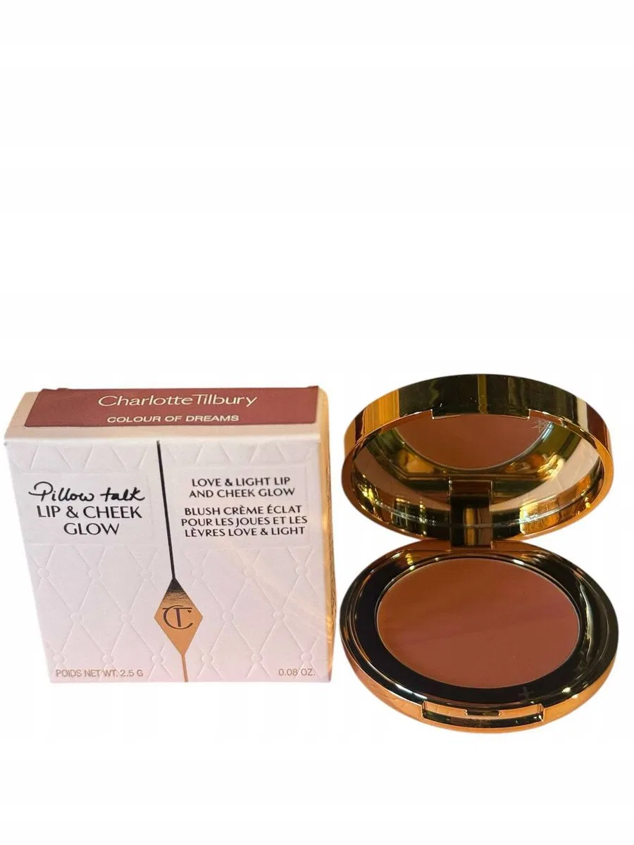 Румяна и бронзер для лица Pillow Talk Lip Cheek Glow Colour OF Dreams Charlotte Tilbury