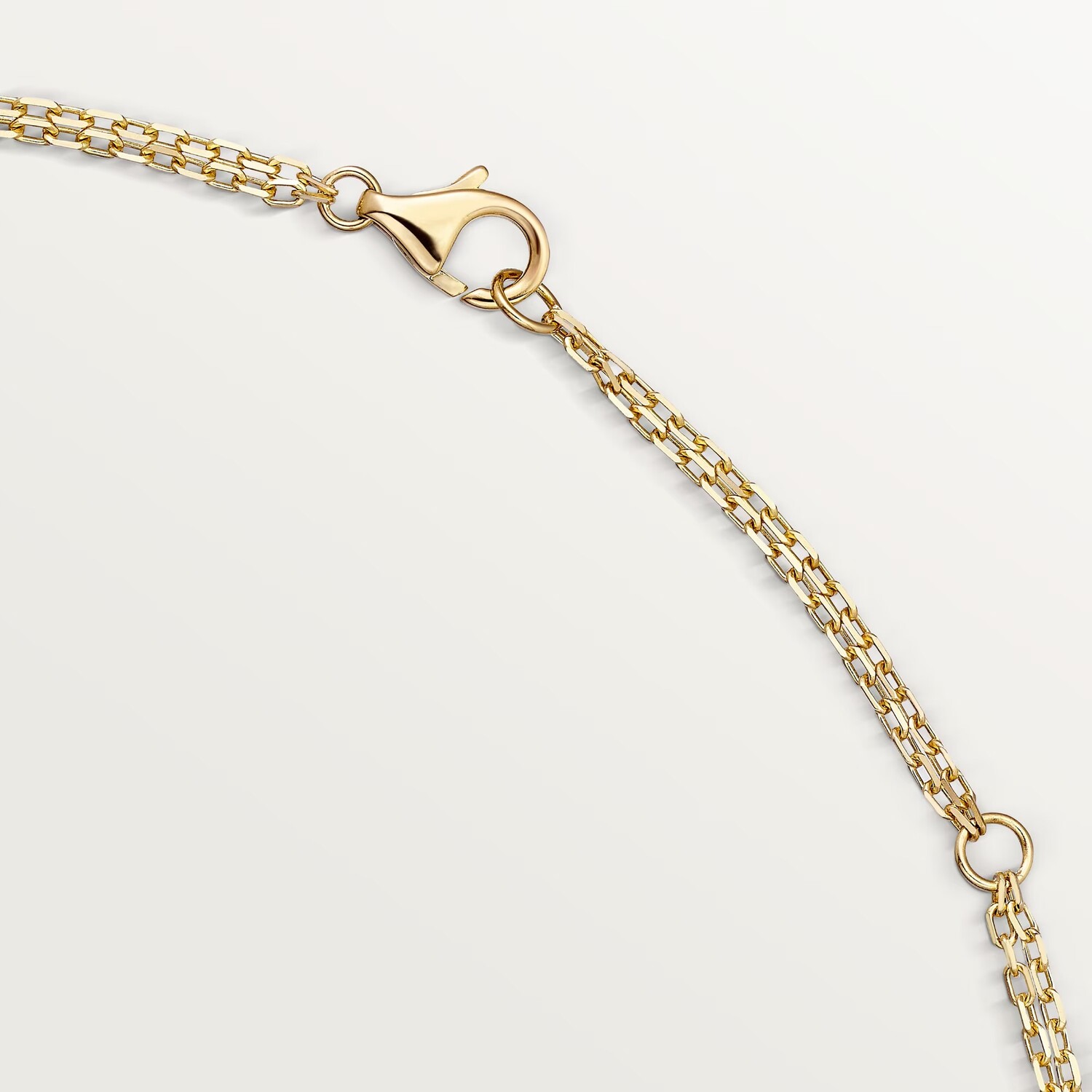 Колье Cartier Love с двумя бриллиантами из желтого золота — фото 4