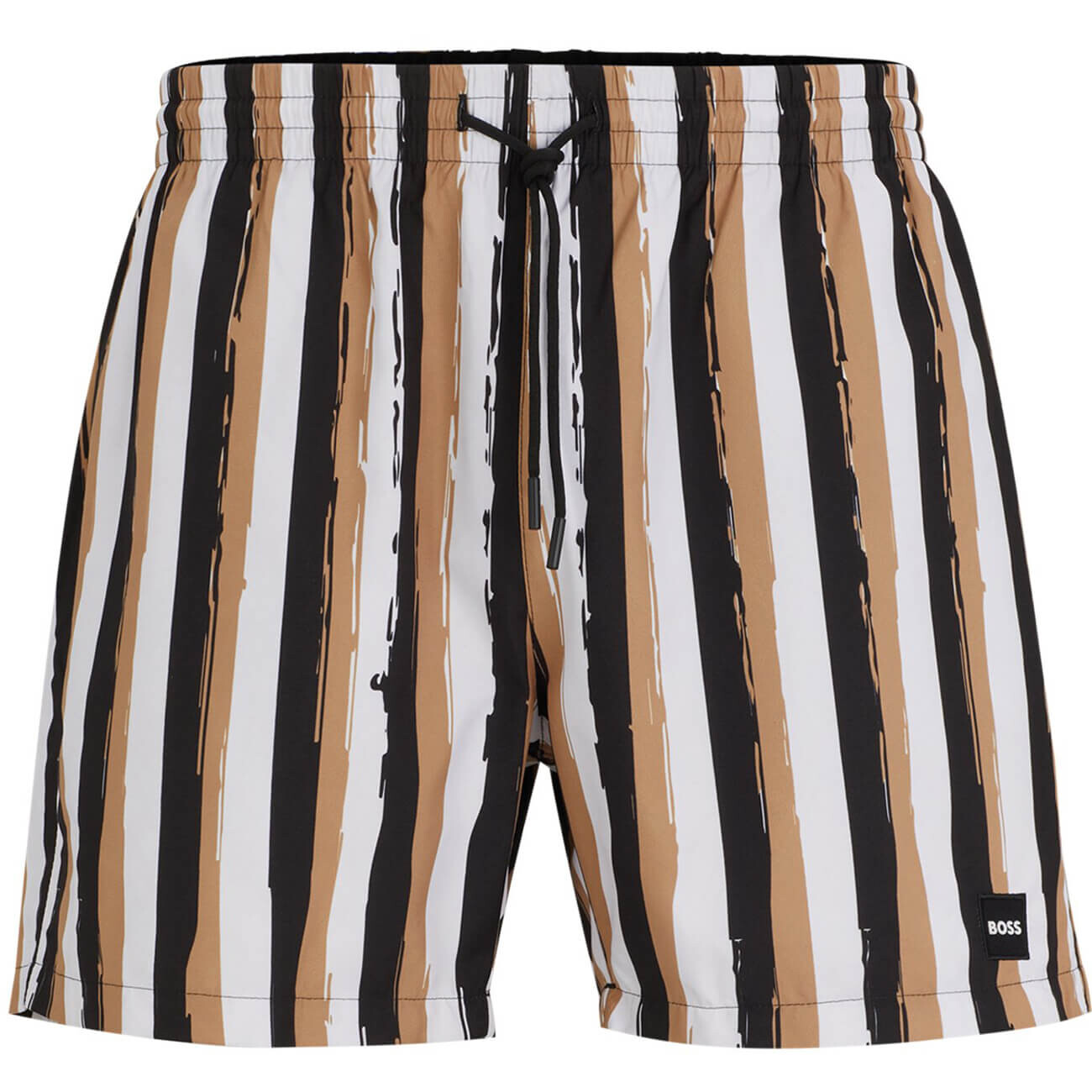 

Шорты для плавания Boss Striped In Quick-Drying Fabric, бежевый