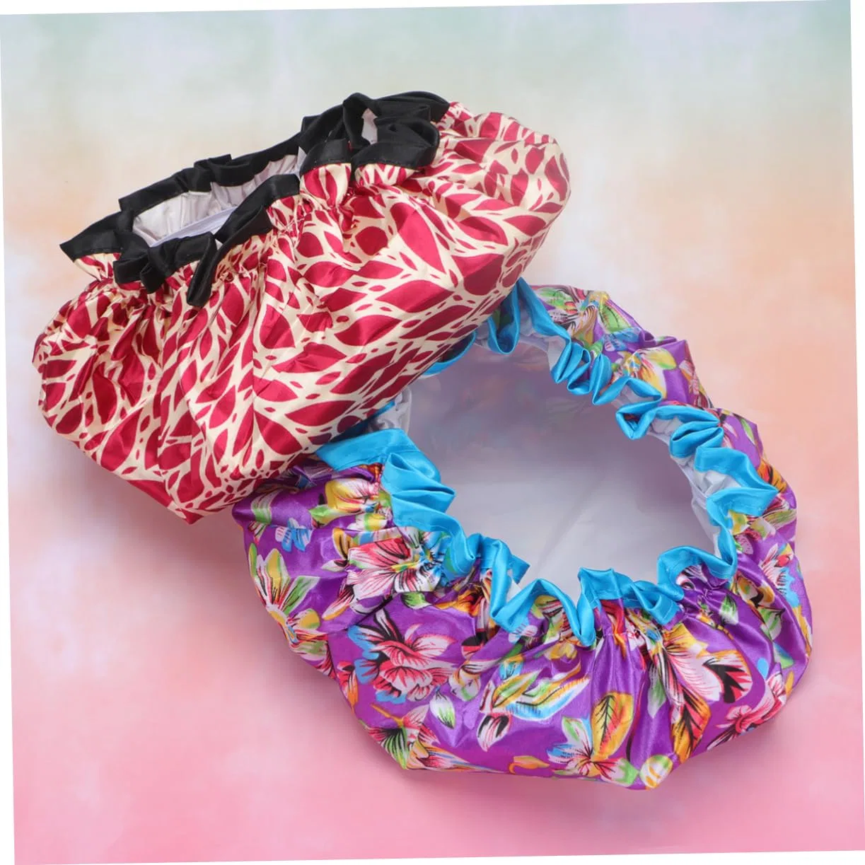 Шапочка для душа 2-Pack, Minkissy, Assorted Colours — фото 2