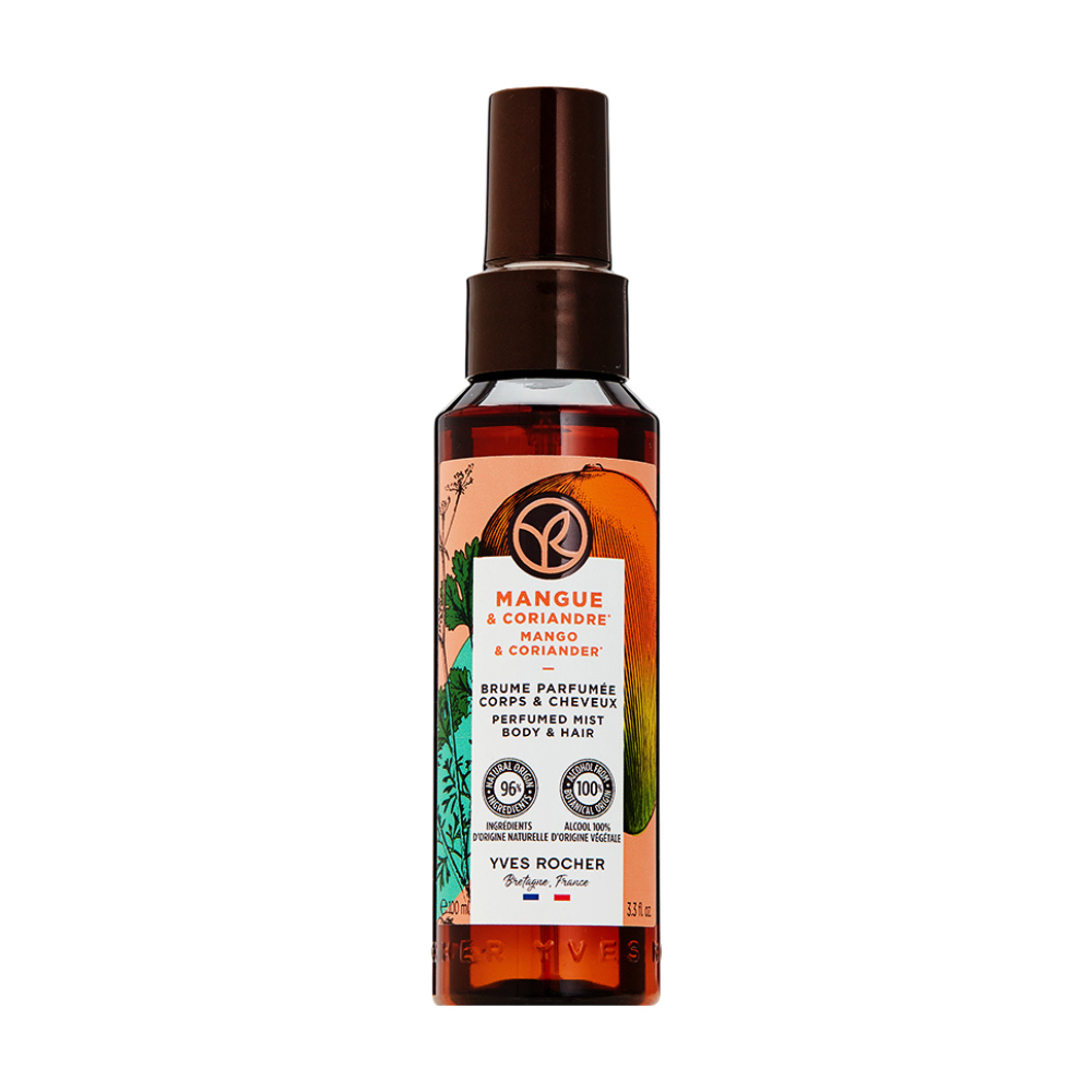 

Спрей для волос и тела Yves Rocher Mango & Coriander, 100 мл