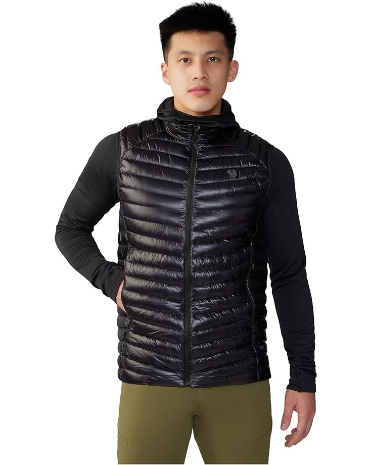 

Утепленный жилет Mountain Hardwear Ghost Whisperer Vest, черный