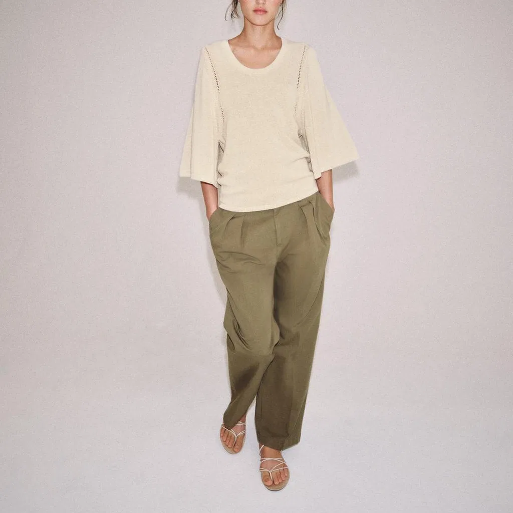 Женский свитер Medium Nude, ZARA, Medium Nude — фото 4