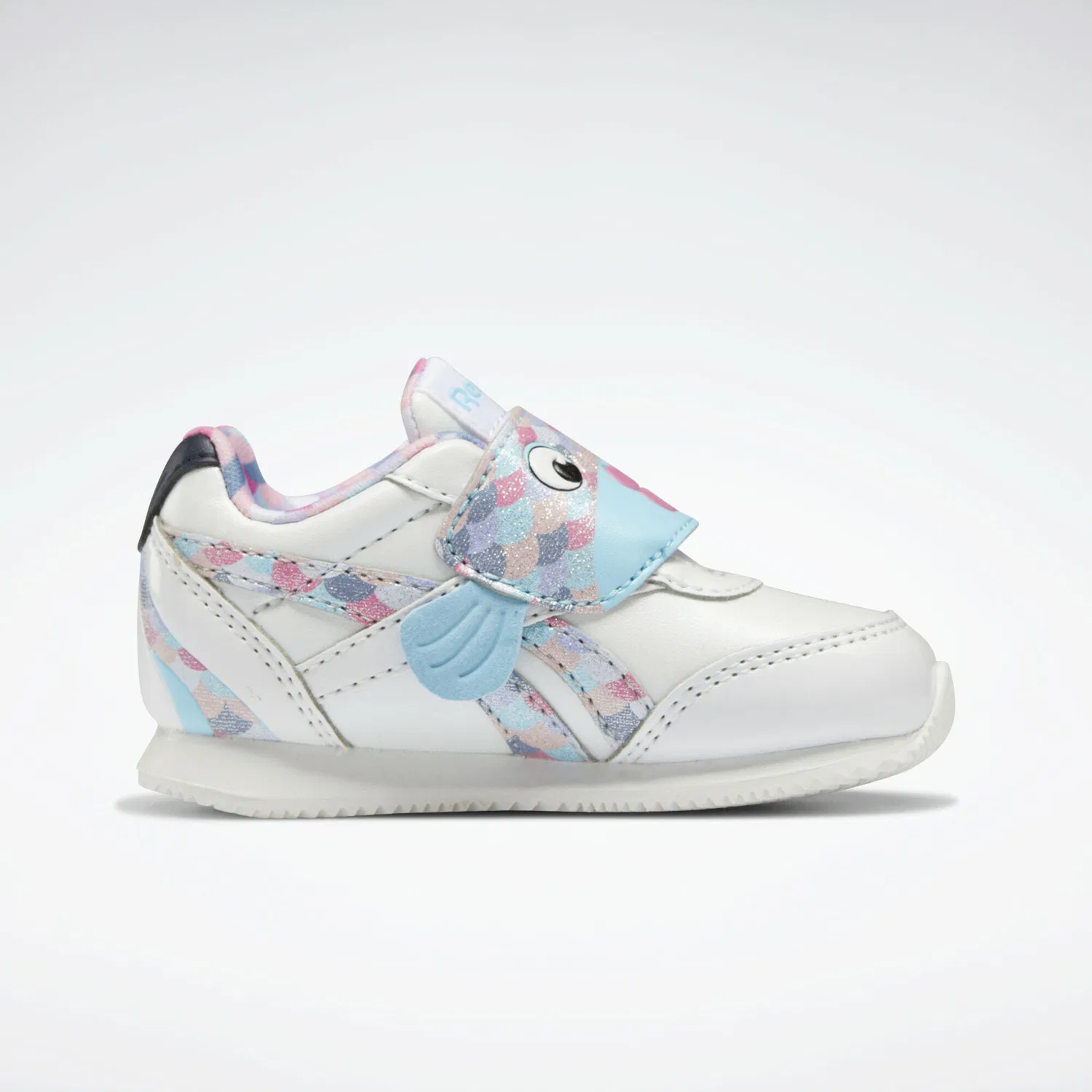 Детские кроссовки для девочек Royal Classic Jogger 2 Shoes Reebok, Weiss Blau Rosa — фото 3