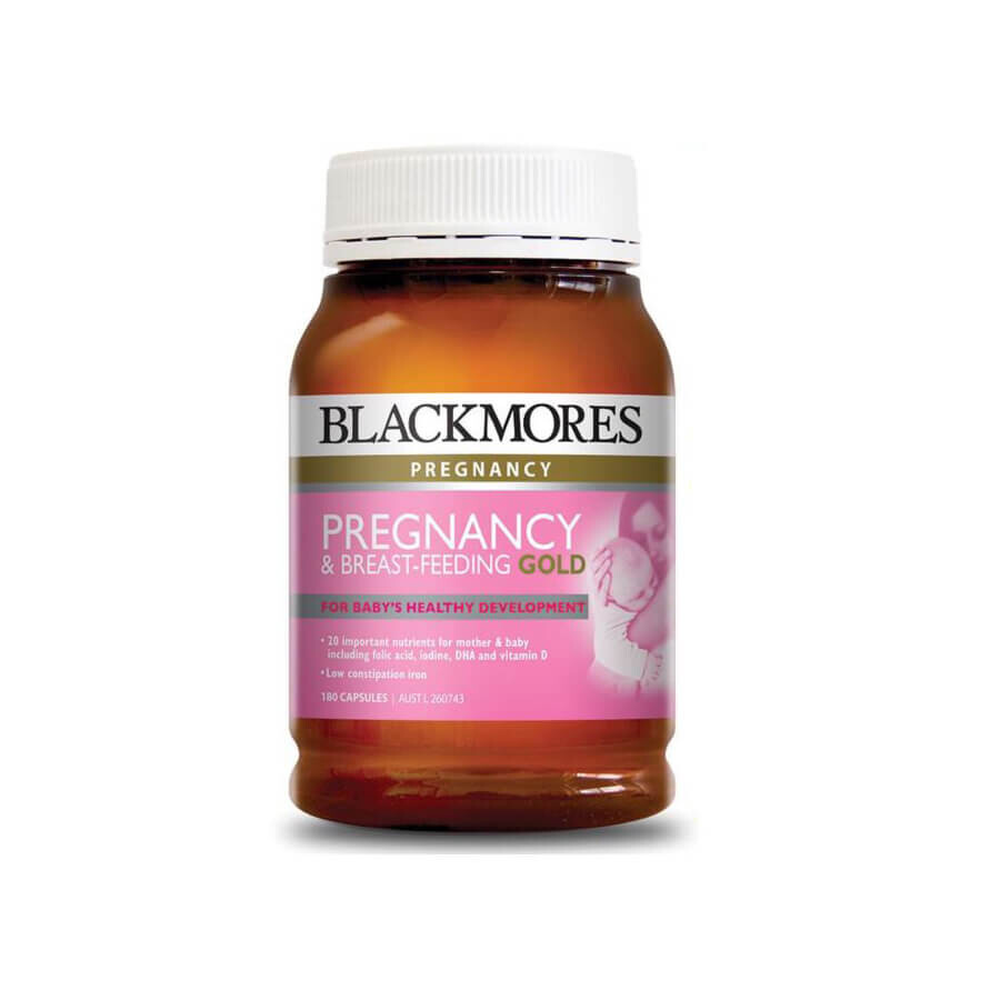 

Добавка для беременных Blackmores Pregnancy & Breast-Feeding Gold, 180 капсул