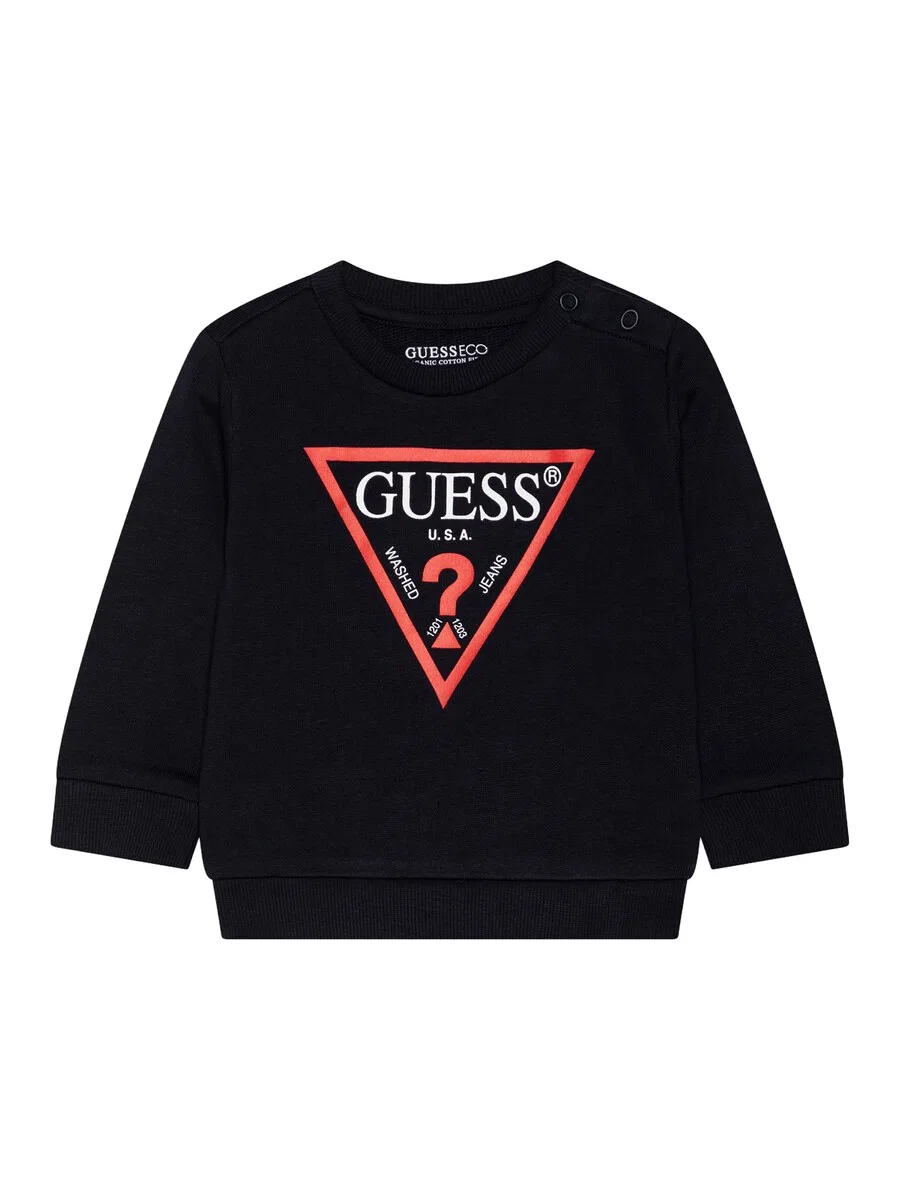 Детская толстовка GUESS KIDS темно-синего цвета