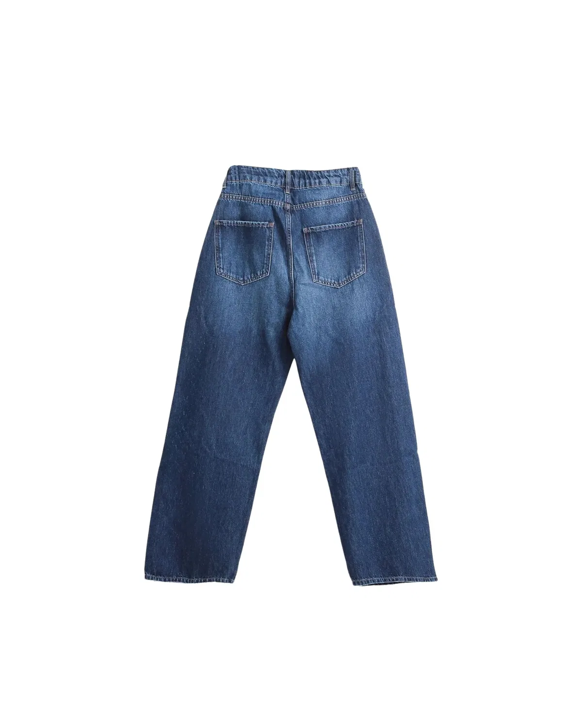 Детские джинсы с рваными коленями SOLANG, Dark Blue — фото 4