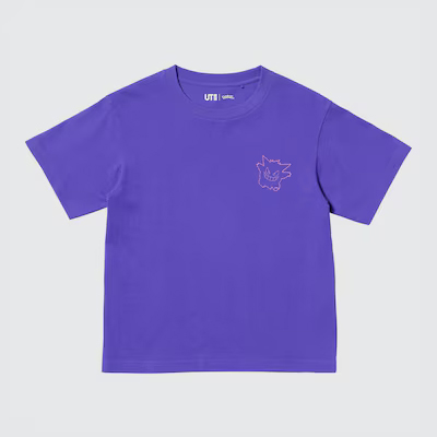 

Футболка детская Uniqlo Pokemon, фиолетовый