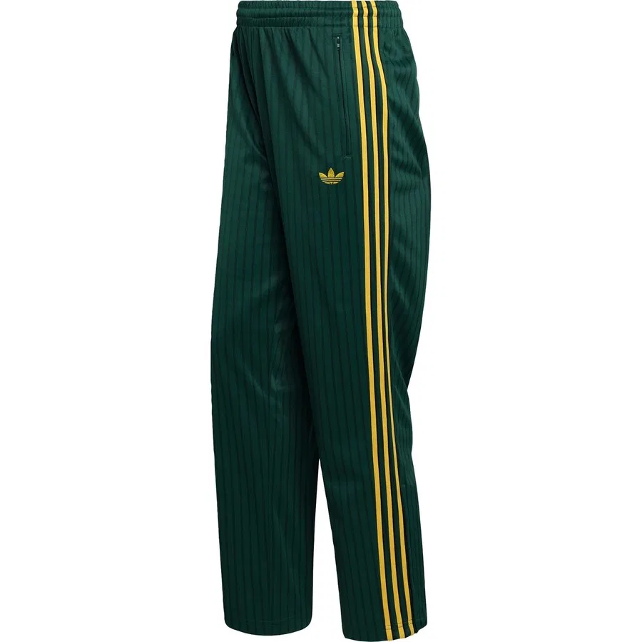 Спортивные штаны с принтом в полоску Firebird Loose Pinstripes adidas, Зеленый — фото 3