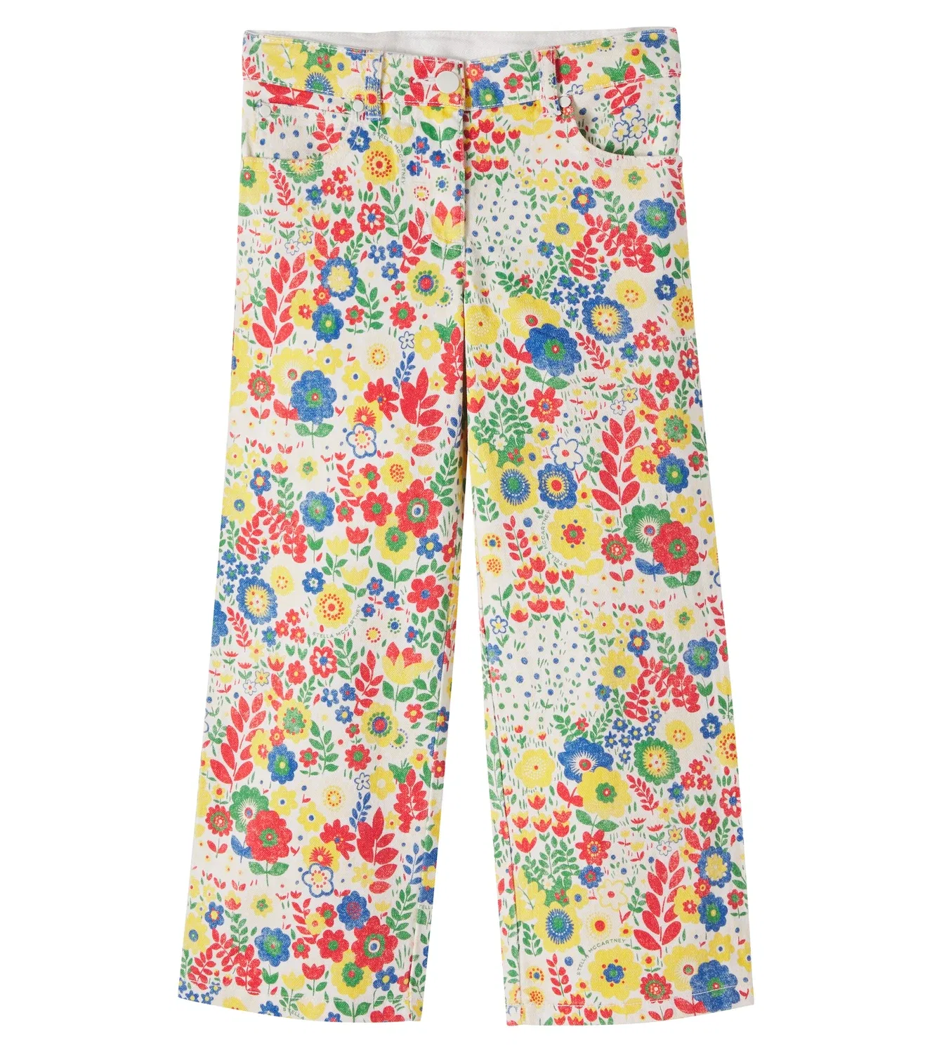 Брюки хлопковые Stella Mccartney Kids, Multicolor