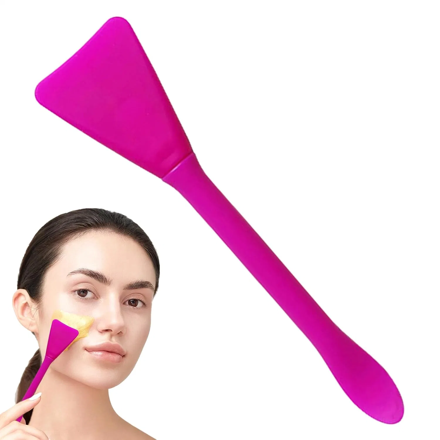 Пинцет для макияжа, Silicone, hot pink Generisch
