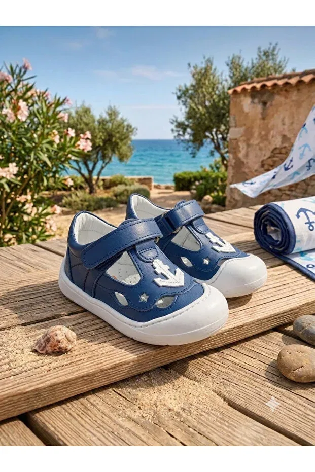 Детские сандалии для мальчиков с открытым боком Bambino Kids Shoes, Kot