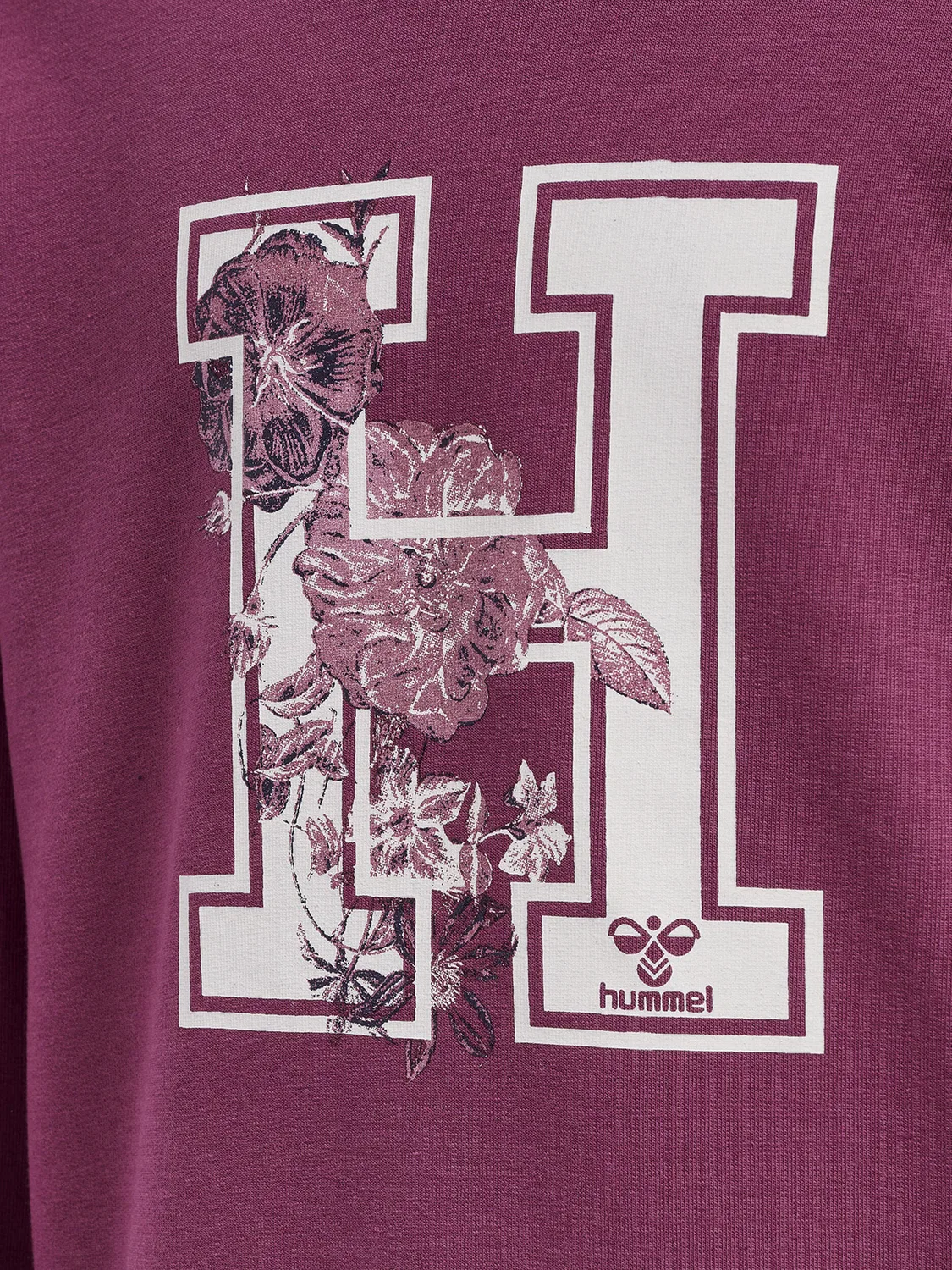 Детское худи для девочек с принтом Hmlastrology Hummel, Violett — фото 3