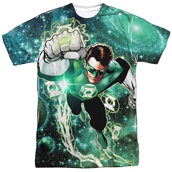 

Футболка adult poly crew green lantern galactic hal Licensed Character