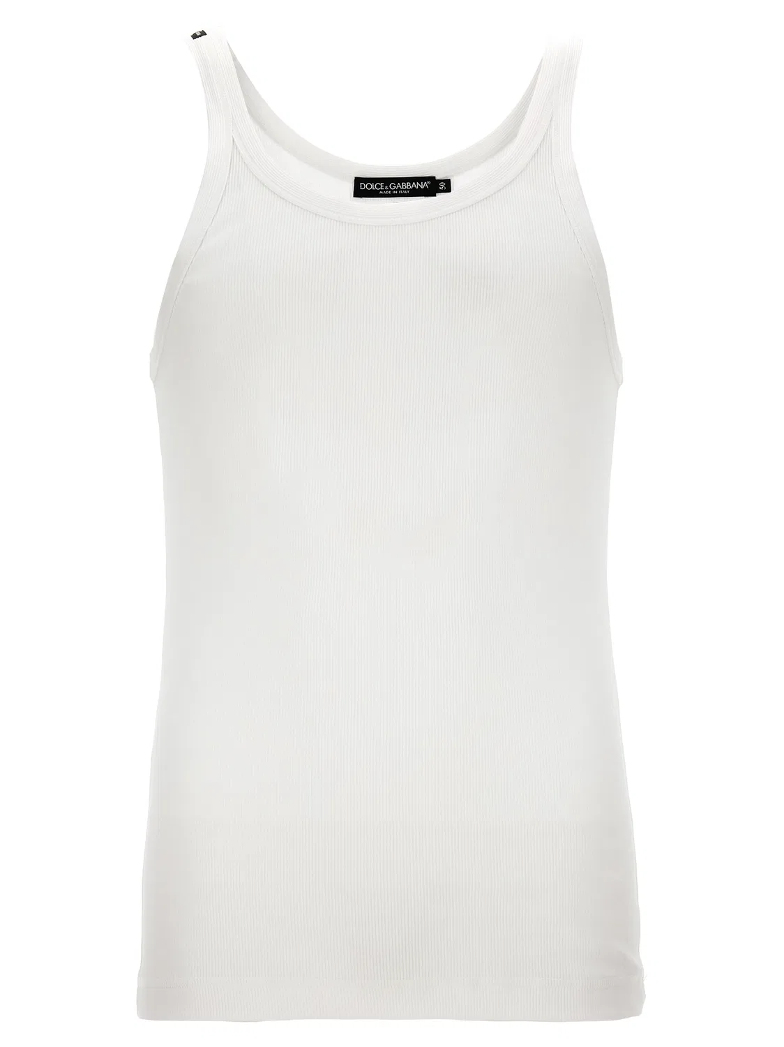 Мужская майка без рукавов белая Dolce & Gabbana, White