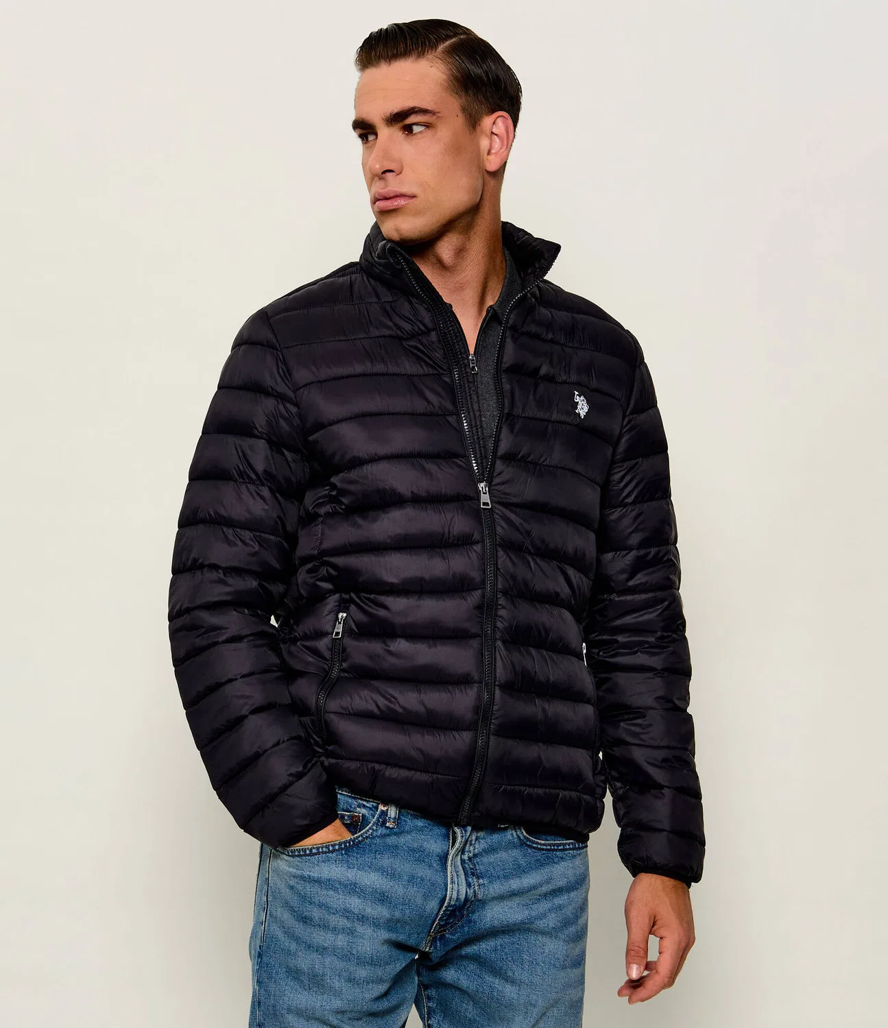 Куртка демисезонная U.S. Polo Assn., черный